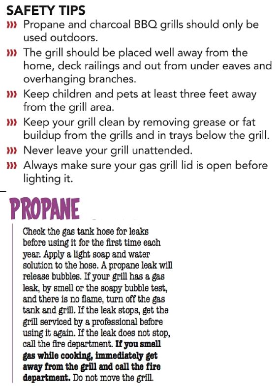 BBQ Safety Tips for Propane and Charcoal Barbecues