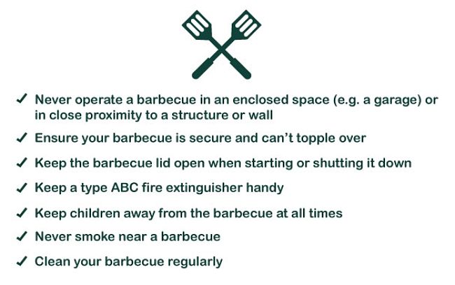More barbecue safety tips