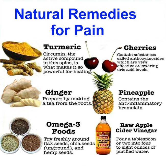 Natural pain remedies are very effective for some people