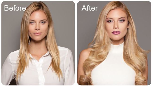 Before and After simple treatments to add volume to your hair. So how to do it in this article