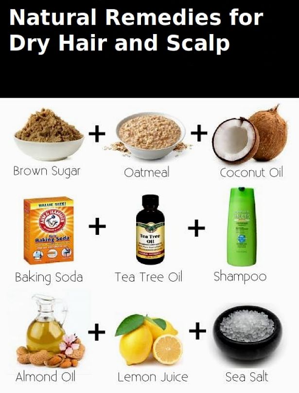 atural remedies for dry hair and scalp - Treat both at the same time.