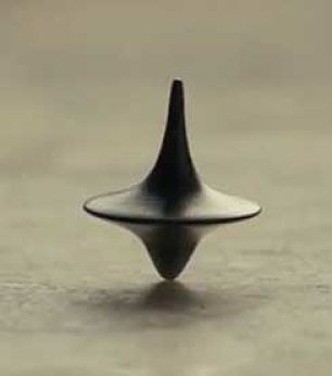 The spinning top that featured in the film